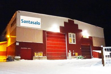 Santasalo unveils new gearbox service workshop in Gällivare