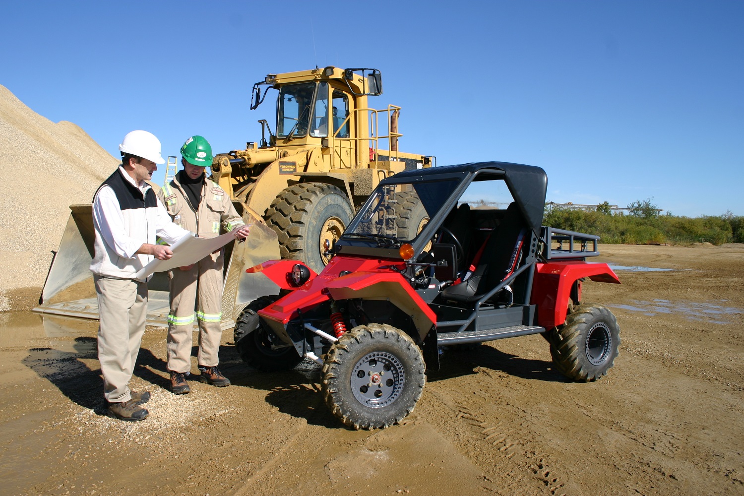 Specialised electric underground vehicle at MINExpo International Mining