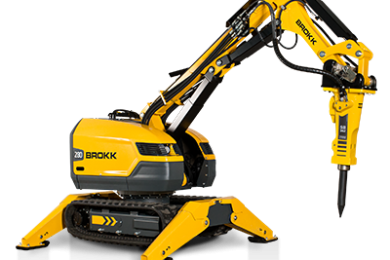 New Brokk 280 features increased power, tougher design and upgraded electrical system