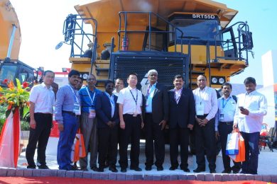 SANY launches mining range in India at IMME in Kolkata