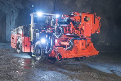 Sandvik’s new automation-ready ITH underground production drill rig