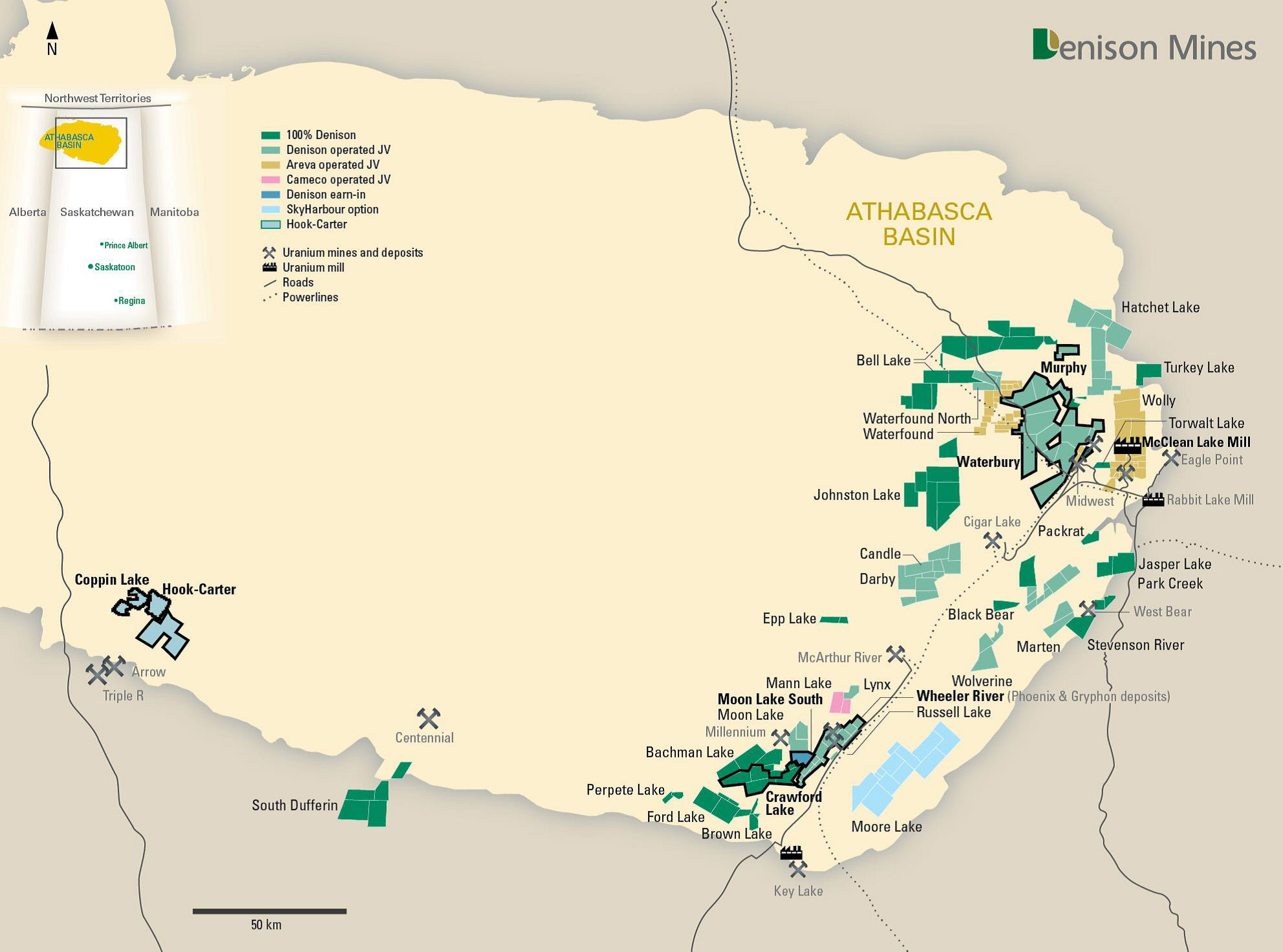 Denison announces focused C$14.5 million uranium exploration and ...