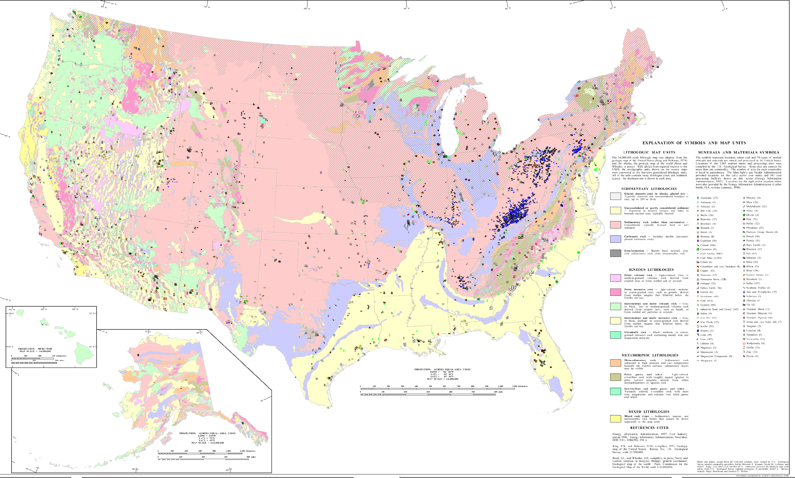 Iron Ore Mining Map