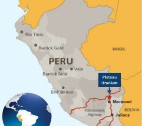 Plateau Uranium LOI for initial uranium offtake from the Macusani project, Peru