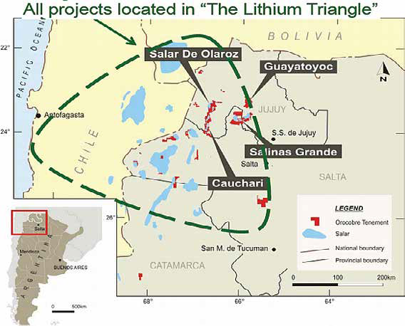 Argentina Projects 2 Billion In Lithium Projects International Mining