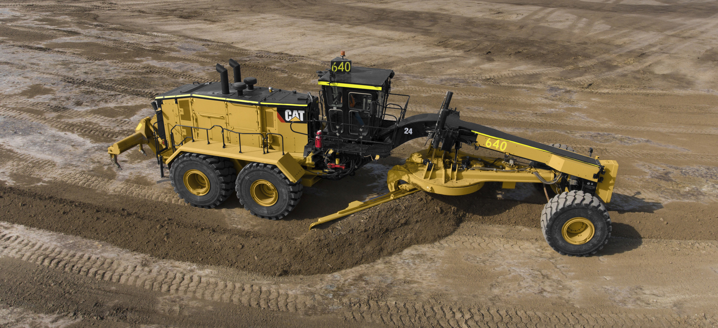 New Caterpillar  24 Motor  Grader  will better address road 