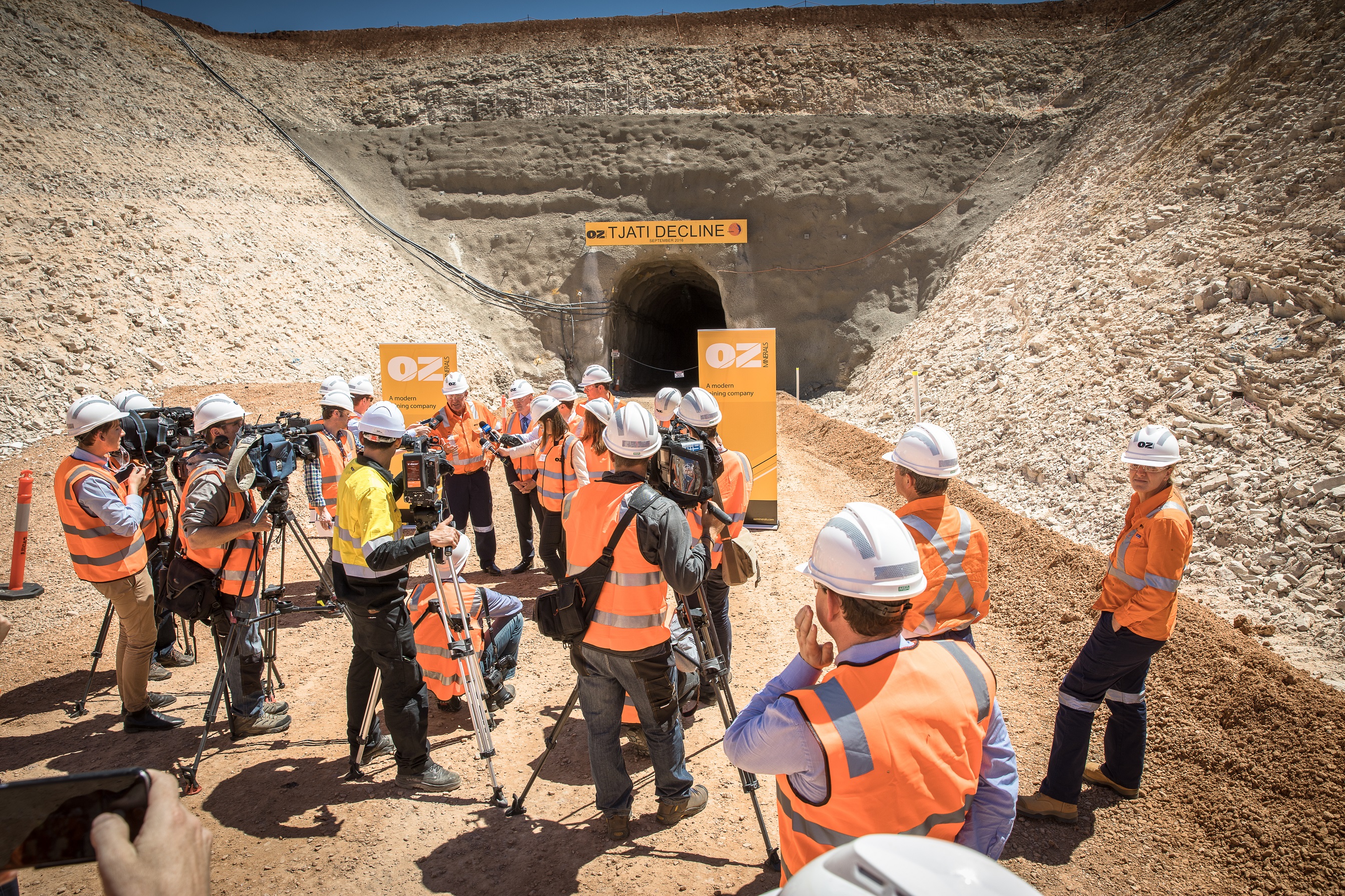 oz minerals mining mine phase development solution