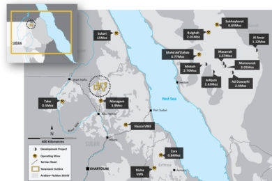 Feasibility of maybe one of the largest undeveloped gold projects in Africa