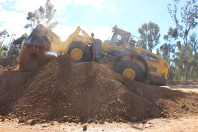 Komatsu’s WA500 and WA600 wheel loaders get the Tier 4 treatment