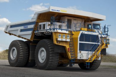 BELAZ partnering up with Canadian company for electric dump truck design