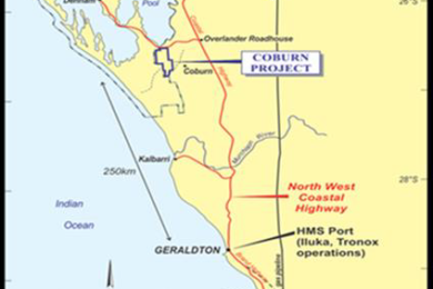 Coburn mineral sands project on track for a development decision early next year