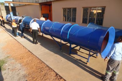 M&C test ventilation fan in Kitwe serves Zambia & DRC Copperbelt