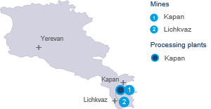 Polymetal International to sell the Kapan mine in Armenia to Chaarat