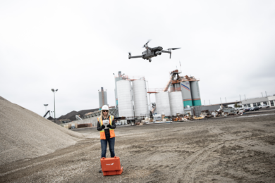 Drone specialists Kespry and DJI combine forces to improve stockpile monitoring