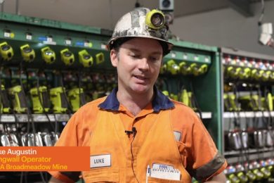 BMA trials virtual reality to prepare miners underground