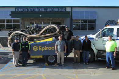 Epiroc donates FlexiROC T20 R drill rig to Missouri University of S&T’s Experimental Mine