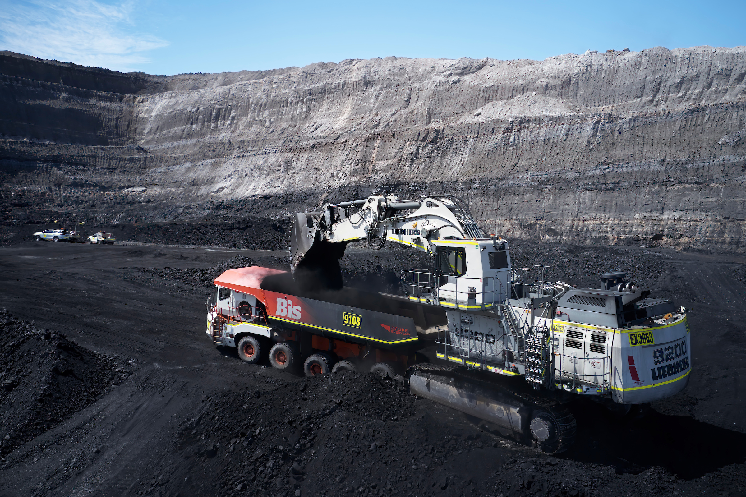 Rexx Two multi axle haul truck goes to work in coal International Mining