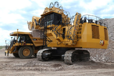 New Cat® 6030 Hydraulic Shovel meets strict emissions standards while maintaining highest productivity