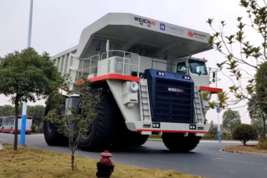 Weichai’s first production FCEV 200 ton mining truck to roll out of factory H2 2021