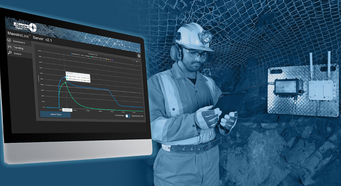 Digital mine. Monitoring Mining.