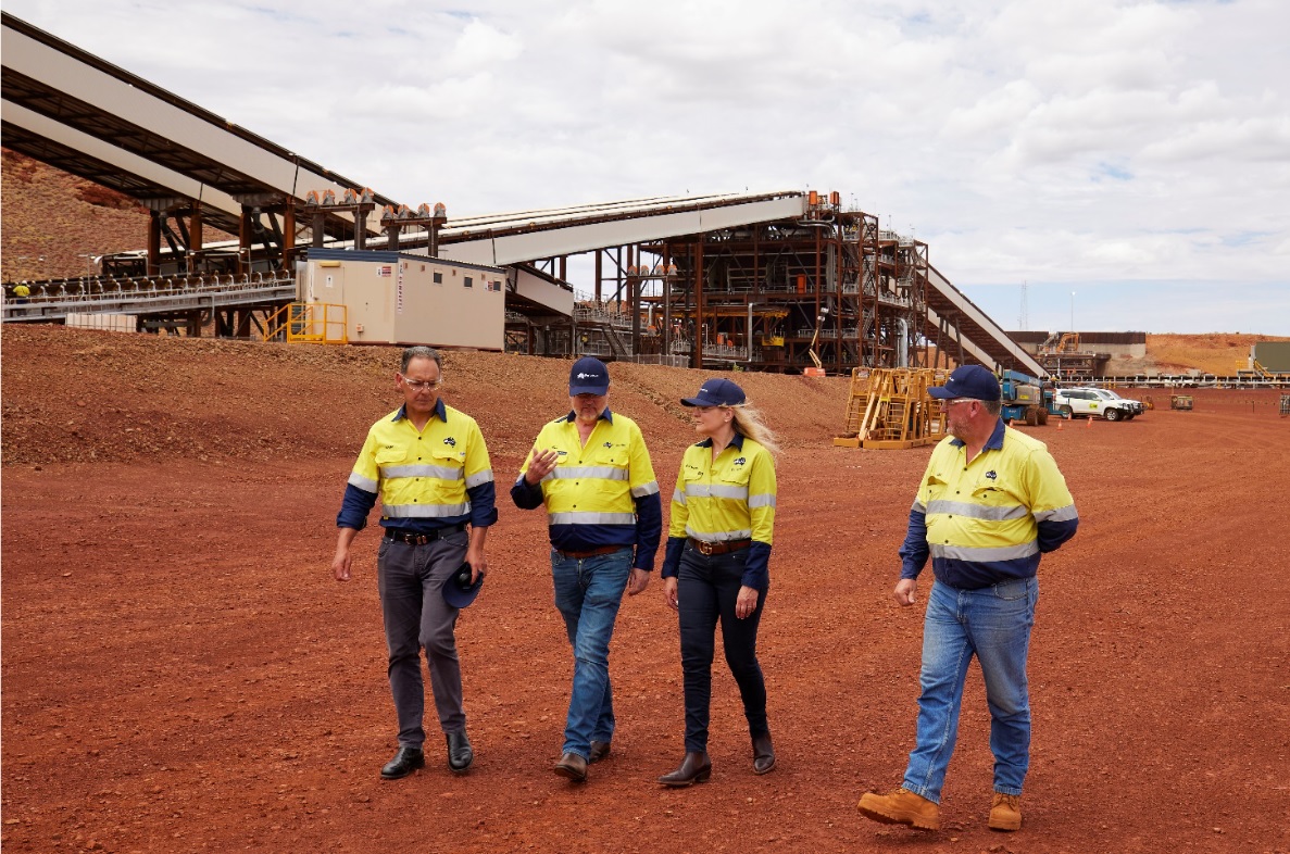 Eliwana Project Location Map Fortescue Puts First Tonnes Through Eliwana Iron Ore Processing Facility -  International Mining