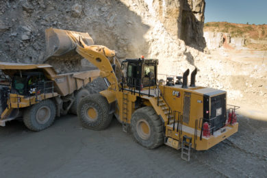 Cat boosts productivity and efficiency with new 992 Wheel Loader