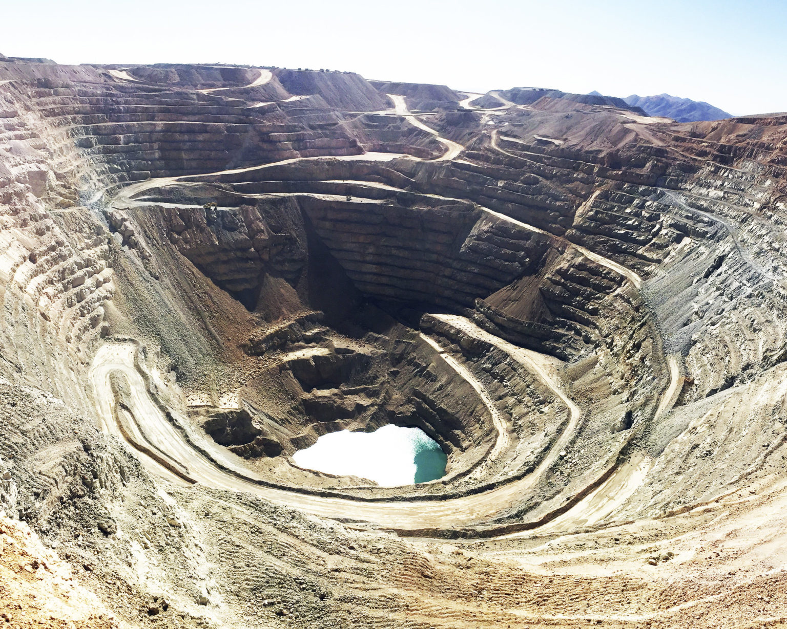 Large mine