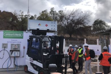 Anglo American in Chile starts hydrogen mining vehicles journey with inauguration of generation plant at Las Tortolas