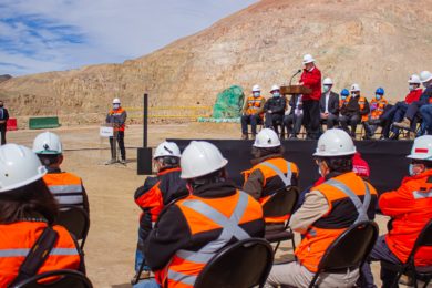 Chilean President officially opens Rajo Inca expansion of Codelco Salvador copper ops taking life to 2070