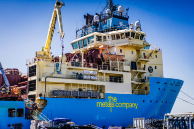 TMC’s latest offshore polymetallic nodule research campaign sets sail