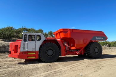Sandvik introduces underground mining’s largest-capacity battery-electric truck