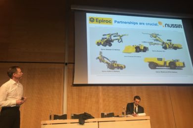 Nussir ASA in new zero emissions primary fleet collaborative partnership with Epiroc