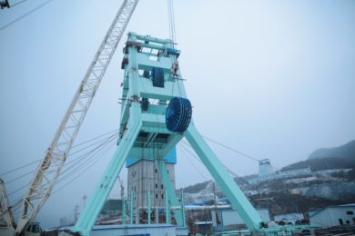 SIEMAG TECBERG kicks off hoist construction at Benxi Longxin’s Sishanling iron ore mine