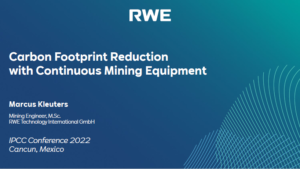 RWE IPCC 2022 presentation - carbon footprint