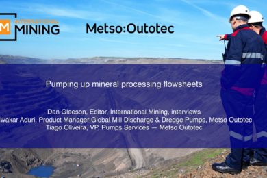 Pumping up mineral processing flowsheets