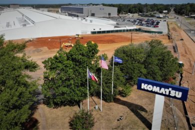 Komatsu to expand ‘mother plant’ in Longview, Texas