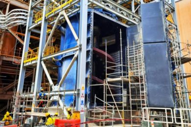 FLSmidth installs world’s largest vertical steel-media tower mill for tier 1 gold miner