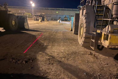 RCT’s Halo Exclusion Zone Safety Lighting System safeguards smelting operations