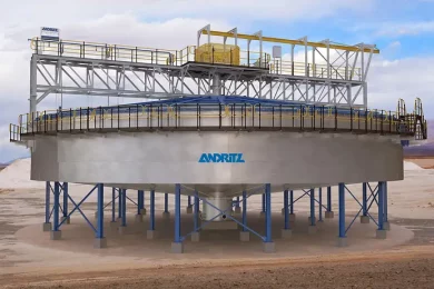 ANDRITZ introduces LiKOSET – a bespoke thickener solution for lithium processing