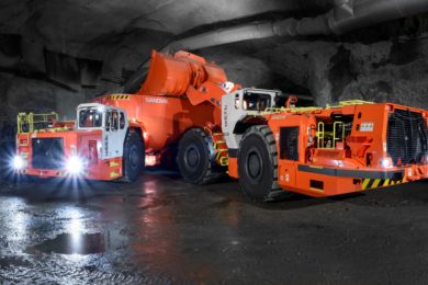 Sandvik to deliver load and haul equipment to JCHX Mining in DRC