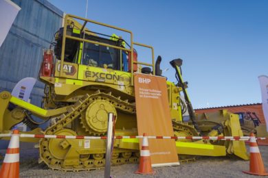 BHP receives South America’s first hybrid dozer which will get to work at Escondida