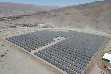 Pucobre opens solar plant to power San Jose flotation plant