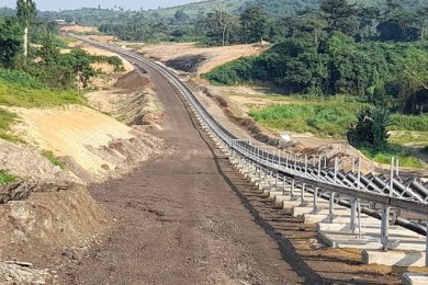 RBL-REI supplies 6.5 km downhill conveyor to Gabon manganese miner Comilog