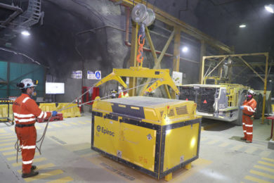 Codelco reports on initial battery electric Epiroc LHD experience