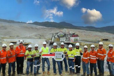 Commissioning of second Liebherr R 9800 excavator for AMMAN