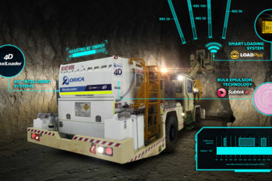 Orica introduces 4D™ bulk explosives system for underground