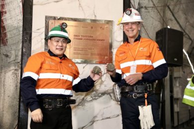 Rio Tinto and Mongolian Government ‘open’ Oyu Tolgoi Underground mine
