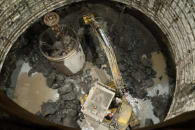 Murray & Roberts Cementation shaft sinking alternative takes safety to a new level at PMC Lift 2