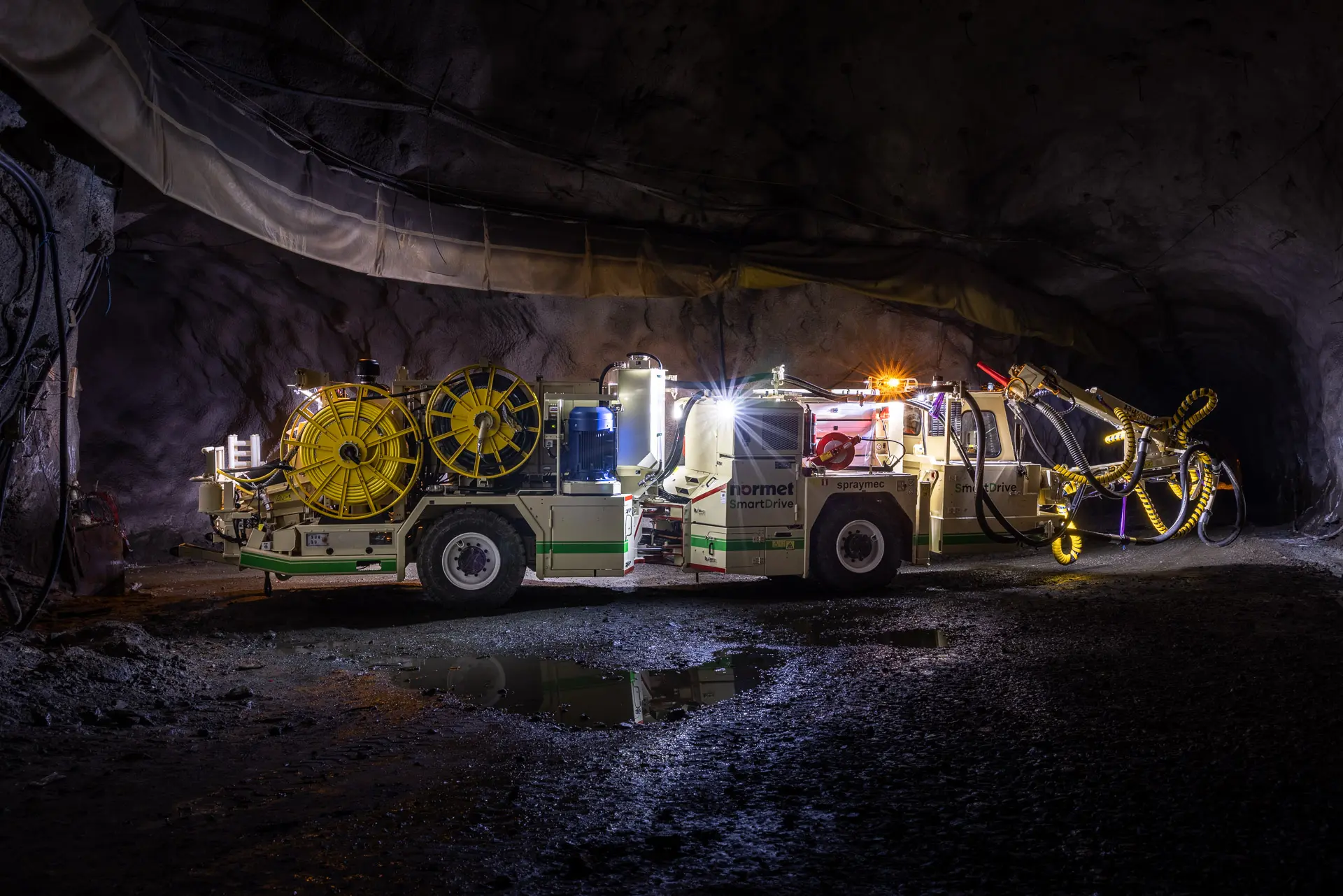 Normet launches battery-electric Spraymec MF 050 VC SD - International Mining