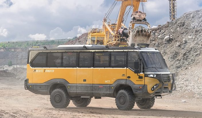 TORSUS mejora la oferta de autobuses todoterreno para empresas mineras